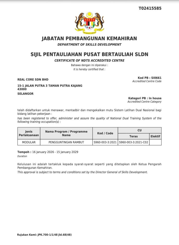 PUSAT LATIHAN BERTAULIAH JPK